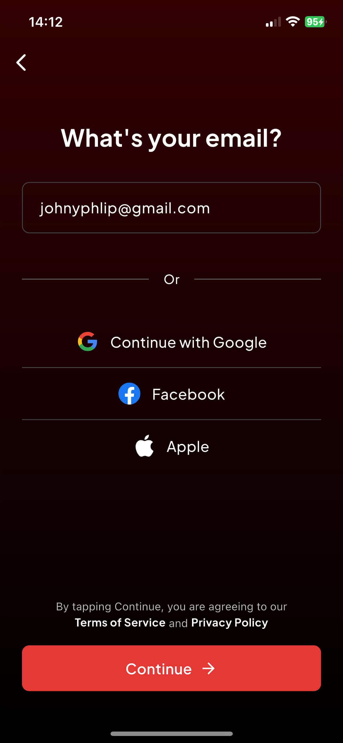 Pasos de incorporación en la app 4